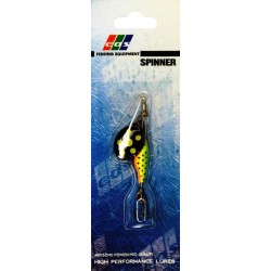 Блешня для риболовлі, обертова, EOS S0031A, вага 4,8 г, колір GS431112